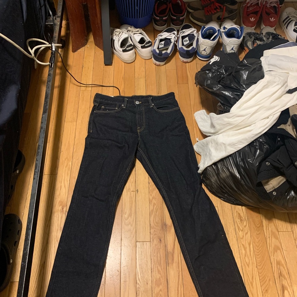 Black skin pants from H&M